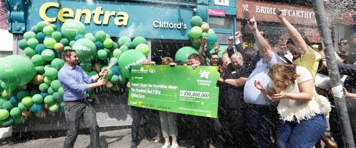 Ham and Cheese Sandwich for €250 million EuroMillions Winner