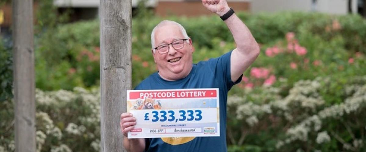 “Crazy Few Days” For £333,333 Postcode Lottery Winner