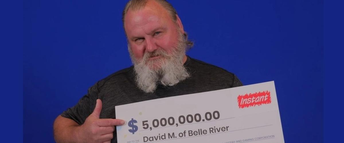 Water and a Seat for $5 million Lottery Winner