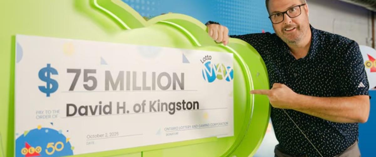 Inner Voice Leads to $75 million Lotto Max Jackpot Win