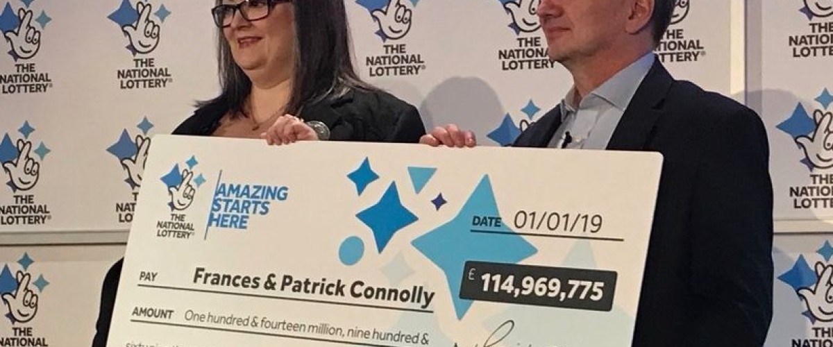 Irish Couple start 2019 with a £114.96m EuroMillions Jackpot