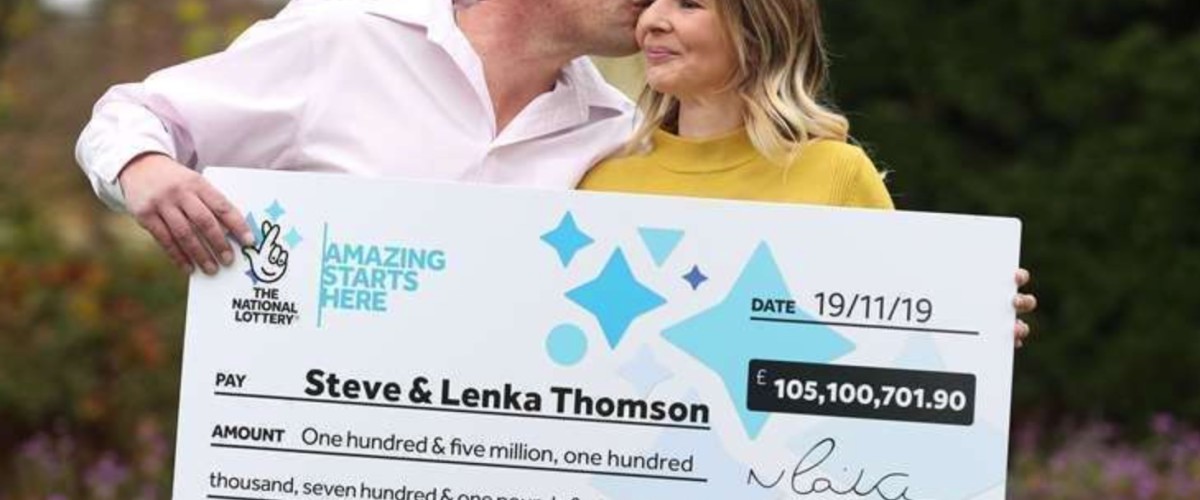 Luxury Home and DIY for £105m EuroMillions Winner