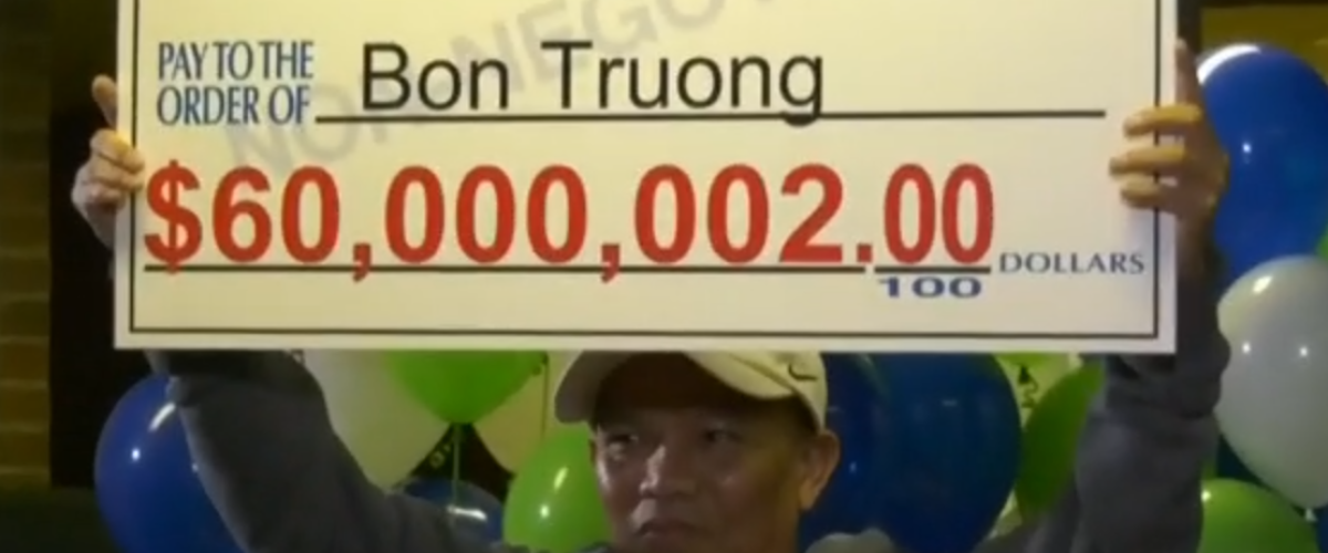 Playing the same lottery numbers for 30 years pays off for Lotto winner