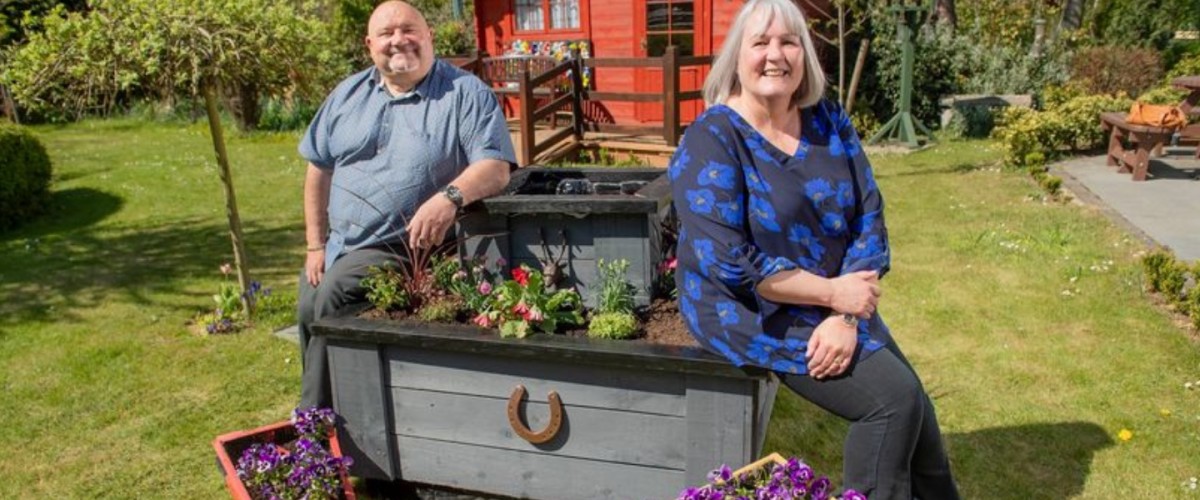 UK Lotto Winners Build Water Feature for Hospice