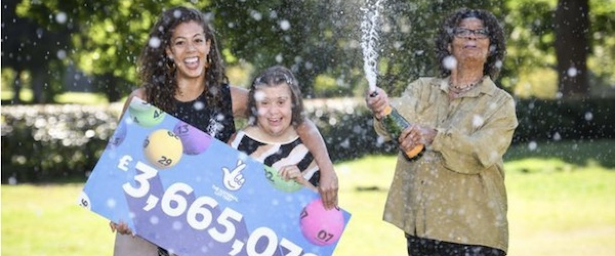 No Champagne for £3.6m EuroMillions Winner