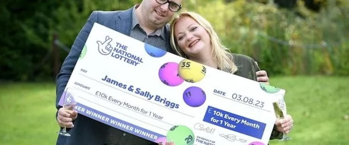 Couple Go Month Before Discovering £120,000 Set for Life Win
