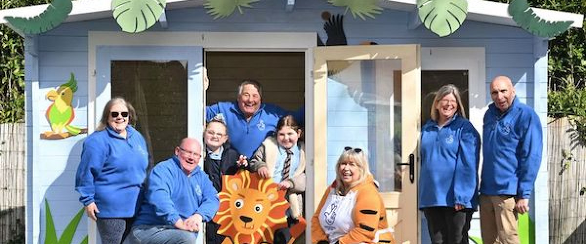 Lottery Winners Help Refurbish Vandalised Playhouse