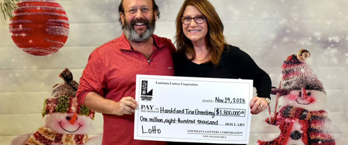 Thanksgiving clean leads to Louisiana Lotto win for lucky couple
