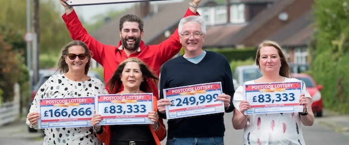 Late Husband’s Postcode Lottery Tickets Wins Widow £166,666
