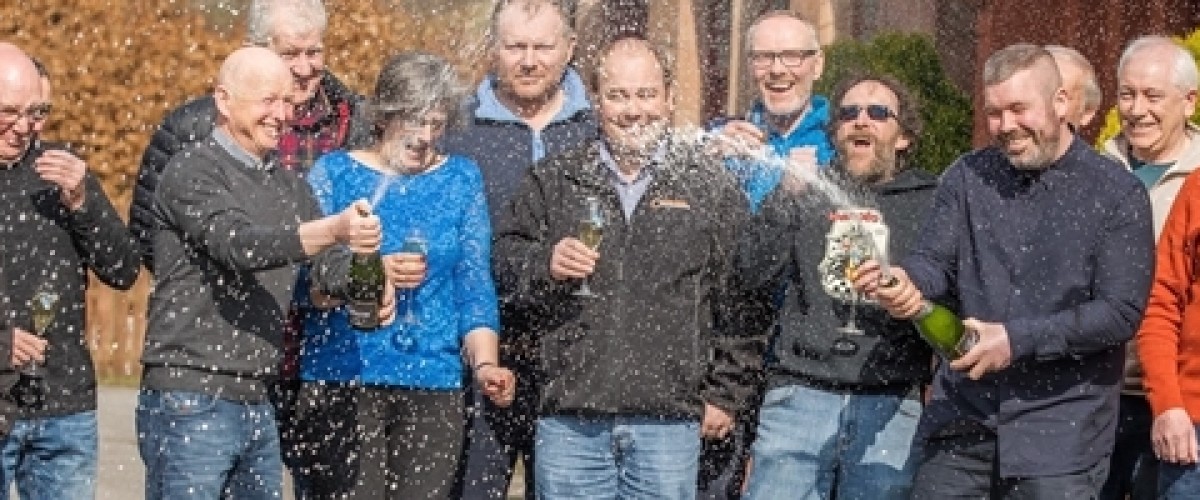 EuroMillions Syndicate of Scottish Engineers finally takes home a big win